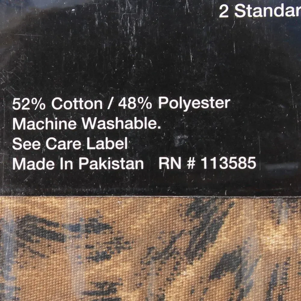 Covington Animal Leopard Print 4 Pc Queen Sheet Set Cotton Blend 400 Thread Ct